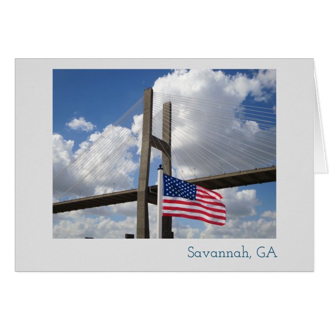 Le front de mer de Savannah (Devant horizontal)