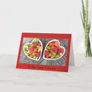 Le fruit met en forme de tasse la carte