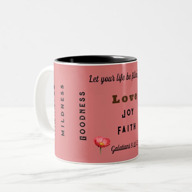 Le Fruitage Personnalisé de l'Esprit Mug (Devant gauche)