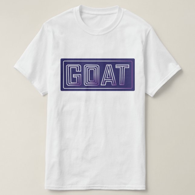 Le G.O.A.T en haut (Design devant)