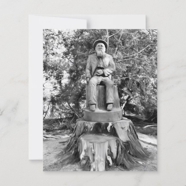 Le gardien de la feuille de papier forestier (Devant)