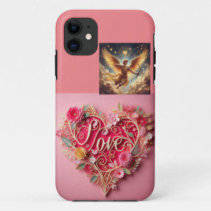 "Le Gardien du Coeur : coque iphone infusé d'amour