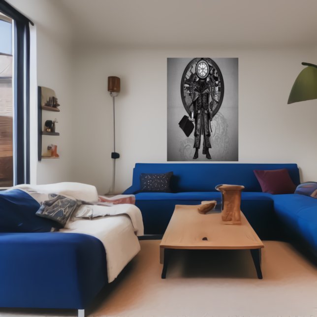 Le gardien du temps | AI Art Poster (Créateur téléchargé)