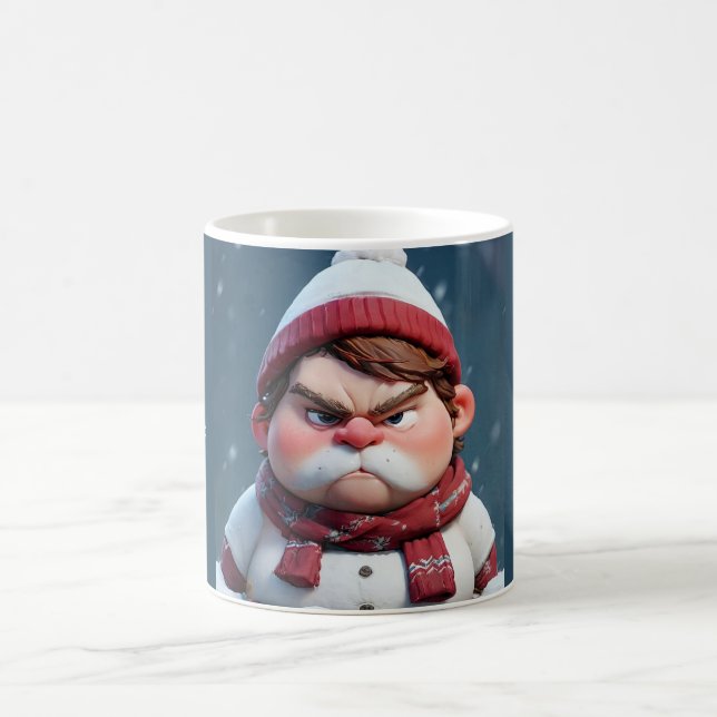 Le gars du café en colère Mug (Centre)