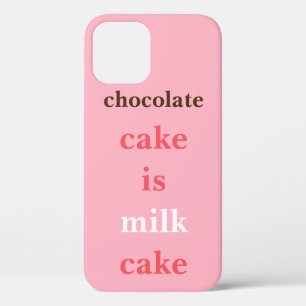 Le gâteau au chocolat est un coque iphone Coque-m