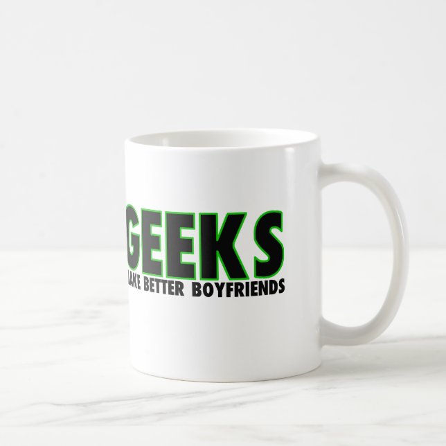 Le geeks fait à de meilleurs amis la tasse de café (Droite)