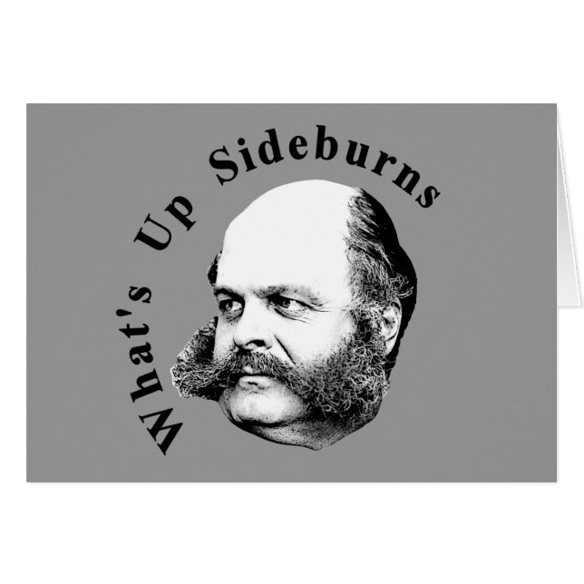 Le Général Ambrose Burnside (Devant horizontal)