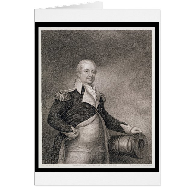 Le Général principal Henry Knox (1750-1806) gravé (Devant)