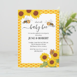 Le genre révèle ce que le bébé sera une invitation