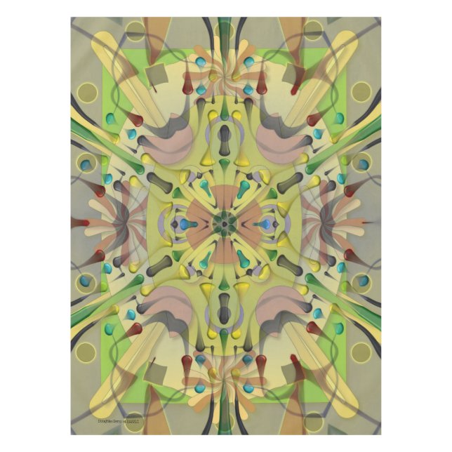 Le geo 52x70 d'abrégé sur nappe de coton avance (Devant)