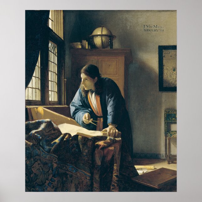 Le géographe de Vermeer - Poster (Devant)
