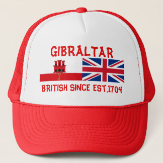 Le Gibraltar les Anglais depuis le casquette des