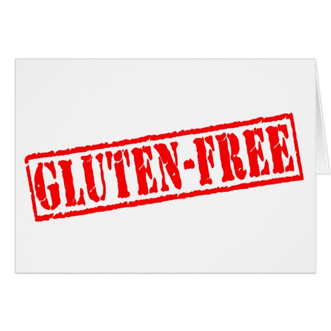 Le gluten libèrent le timbre (Devant horizontal)