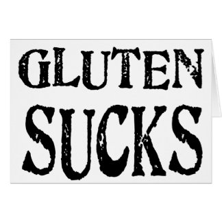Le gluten suce