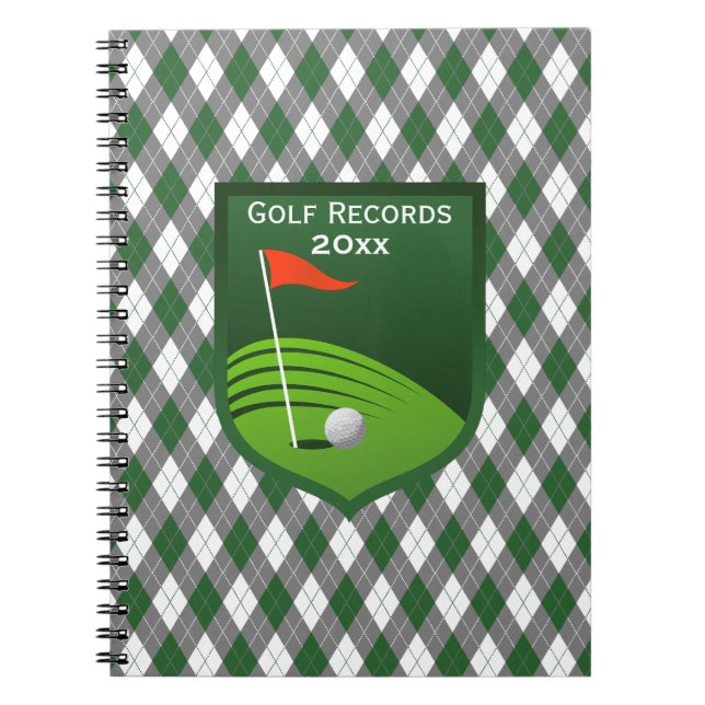 Le golf annuel enregistre le carnet (Devant)