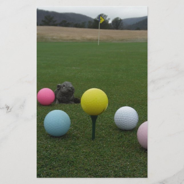 Le golf de Pâques (Devant)