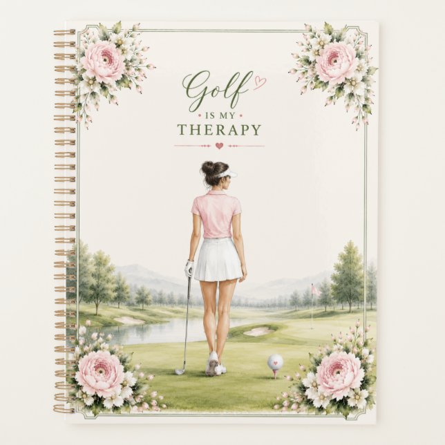 Le golf est ma thérapie pour golfeuse   (Devant)