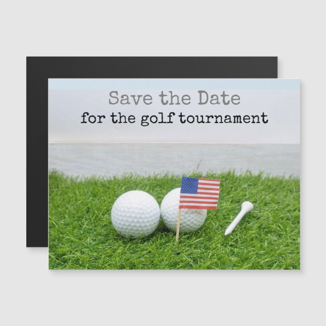 Le golf sauve la date avec les États-Unis. ballons (Devant / Derrière)