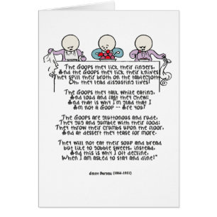 Le Goops ils lèchent leurs doigts