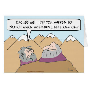 le gourou a tombé la montagne
