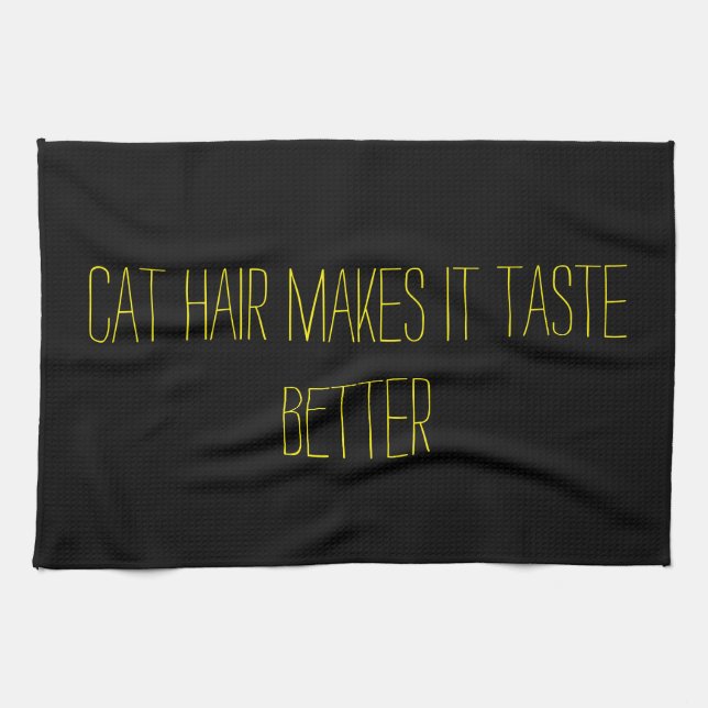 Le goût de cheveux de chat améliorent la serviette (Horizontal)