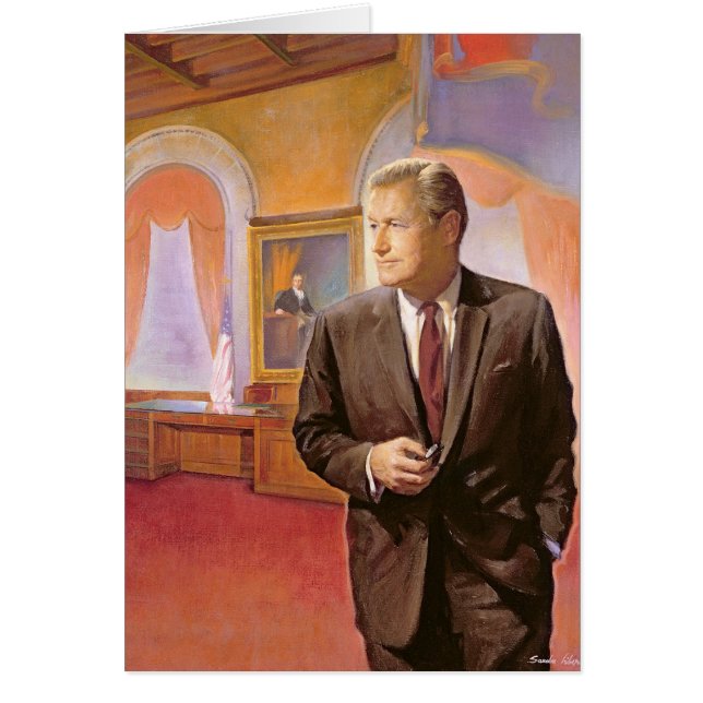 Le Gouverneur Nelson A. Rockefeller (Devant)