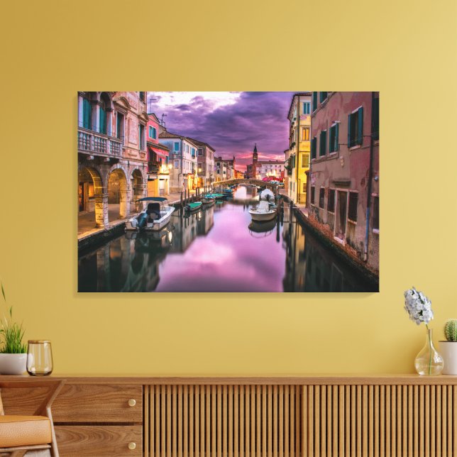 Le Grand Canal de Venise Impression sur toile (Insitu(Salon))