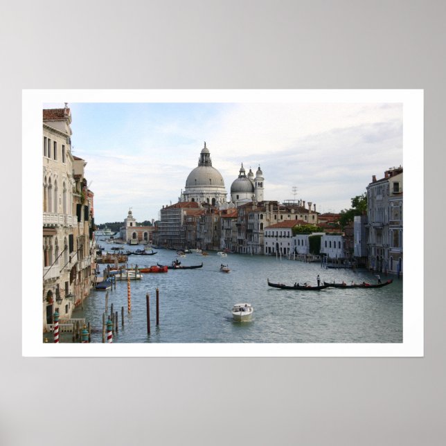 Le Grand Canal, Impression encadrée Venise (Devant)