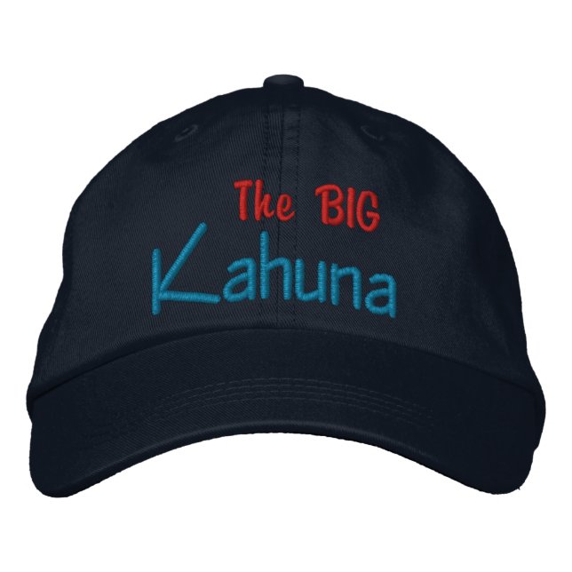 Le grand Casquette brodé Kahuna (Devant)