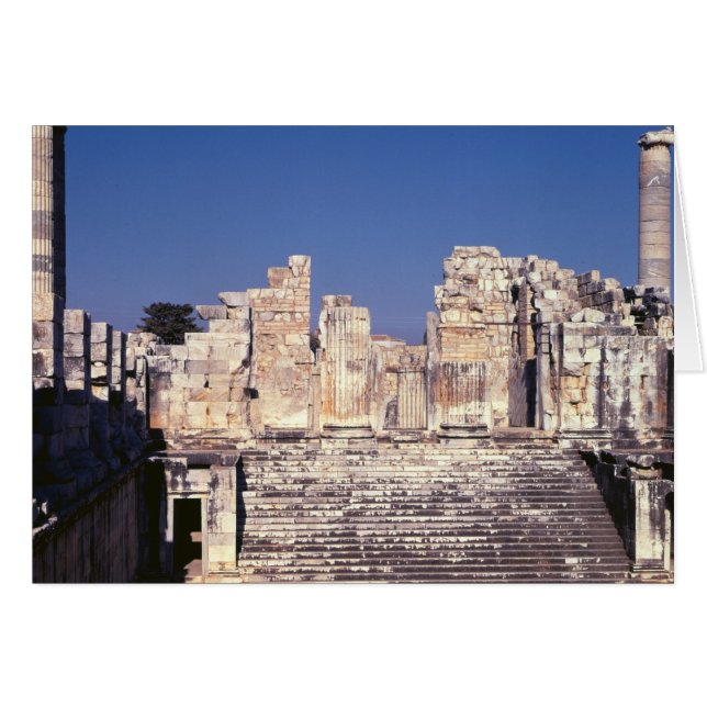 Le Grand Escalier du Temple d'Apollon (Devant horizontal)