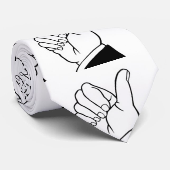 ***LE GRAND GESTE ITALIEN*** CRAVATE (Roulé)