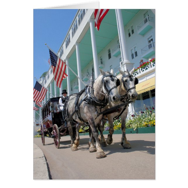Le Grand Hôtel - Île Mackinac, Michigan (Devant)