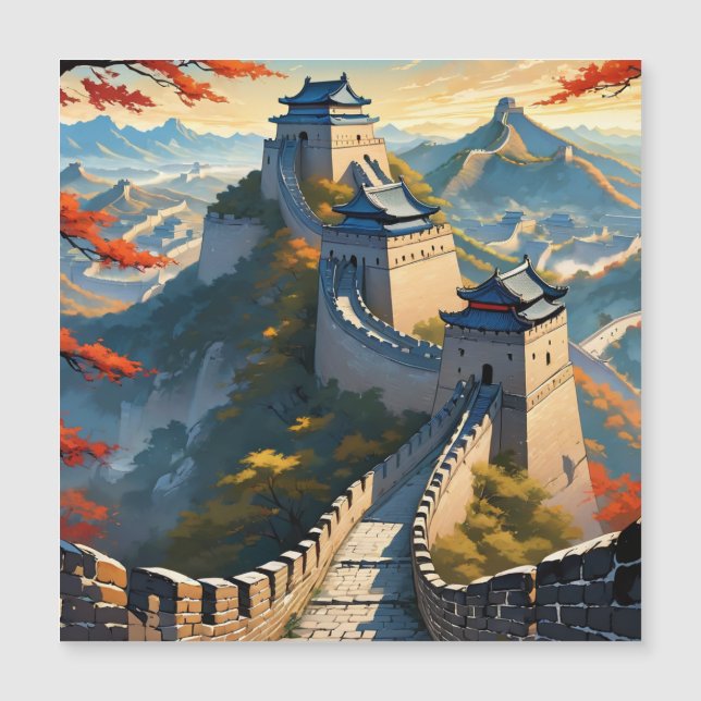 le grand mur d'art chinois (Devant)