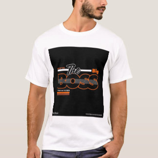 LE GRAND PATRON. T-SHIRT AVEC TEXTE IMPRIMÉ