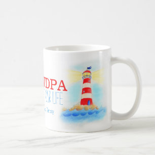 Le grand-père du phare, vous allumez notre mug de