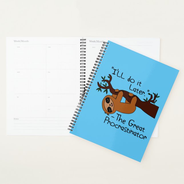Le grand procrastinateur (Devant avec enveloppe)