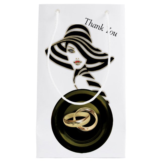 Le grand sac cadeau Gatsby Inspiration (Devant)