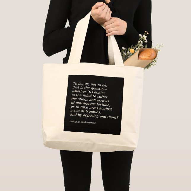 Le grand Sac fourre-tout de William Shakespeare`s  (Devant (produit))