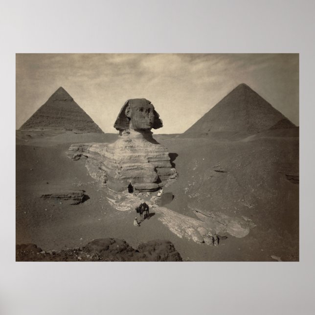 Le Grand Sphinx de Gizeh, Egypte - Poster (Devant)