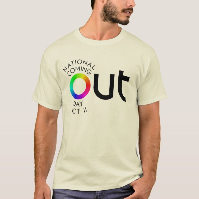 Le grand T-shirt de lumière de SORTIE (Devant)