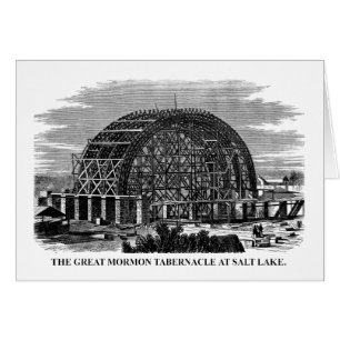 Le grand tabernacle mormon à Salt Lake
