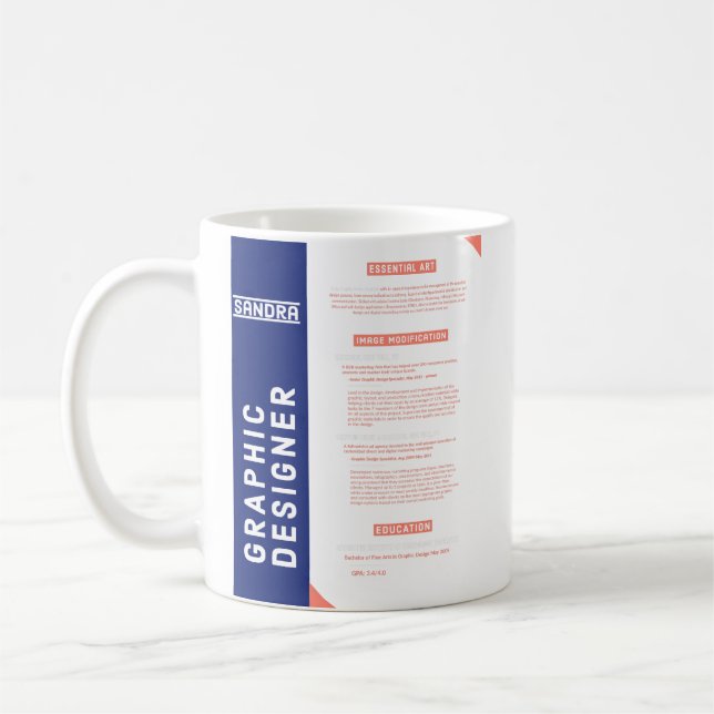 Le graphiste Niche Mug : Sandra /  (Gauche)