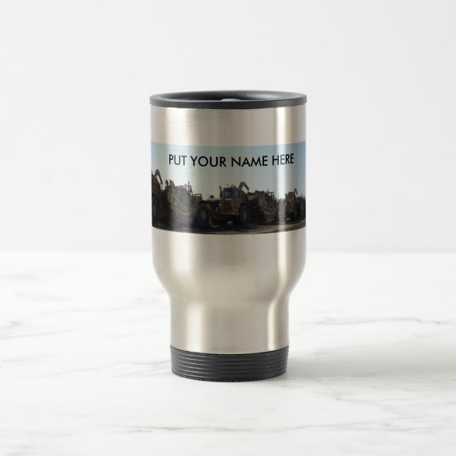 Le grattoir personnalisé vont tasse (Centre)
