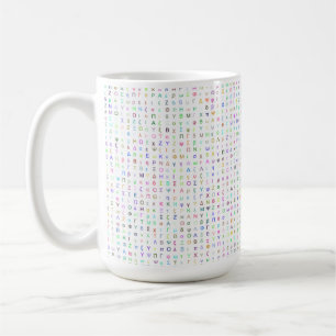 Le Grec marque avec des lettres la tasse 15oz