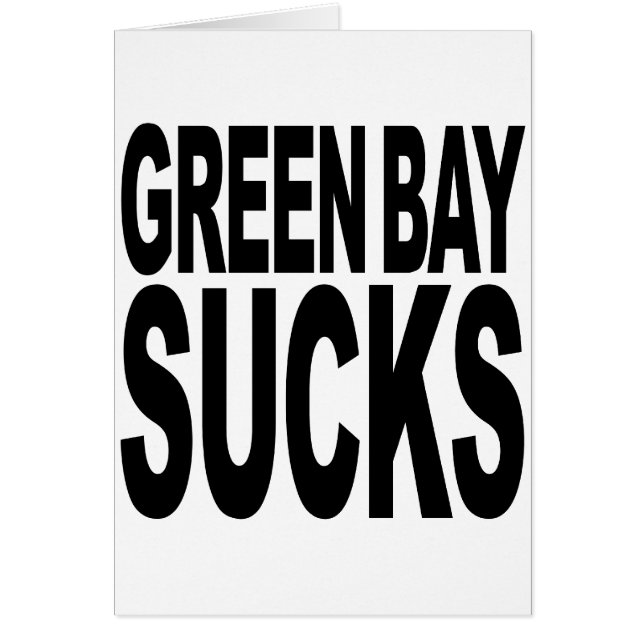 Le Green Bay suce (Devant)