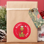 Le Grinch | Max Père Noël | Étiquette cadeau de No<br><div class="desc">Ajoutez cette étiquette-cadeau amusante Dr Seuss Grinch à tout cadeau de vacances.</div>