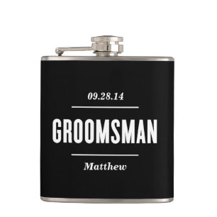 Le Groomsman Flacon mariage