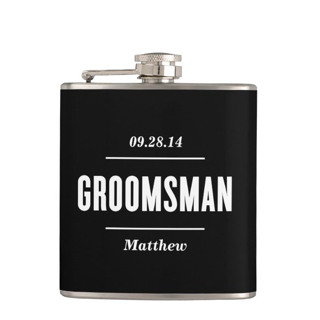 Le Groomsman | Flacon mariage (Devant)