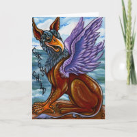 LE GRYPHON Alice dans la carte de note du pays des