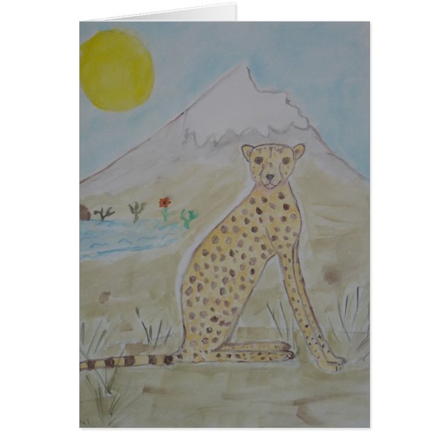 le guépard de soleil (Devant)